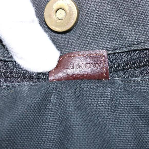 BURBERRY Nova Check Hand Bag PVC Beige Auth 93196 - Picture 12 of 16